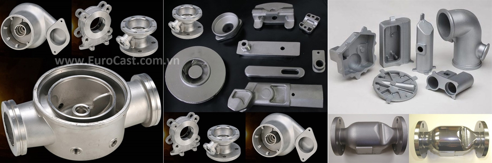ポンプ、バルブ、コネクタのインベストメント鋳造